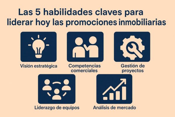 Las 5 habilidades clave para liderar promociones inmobiliarias