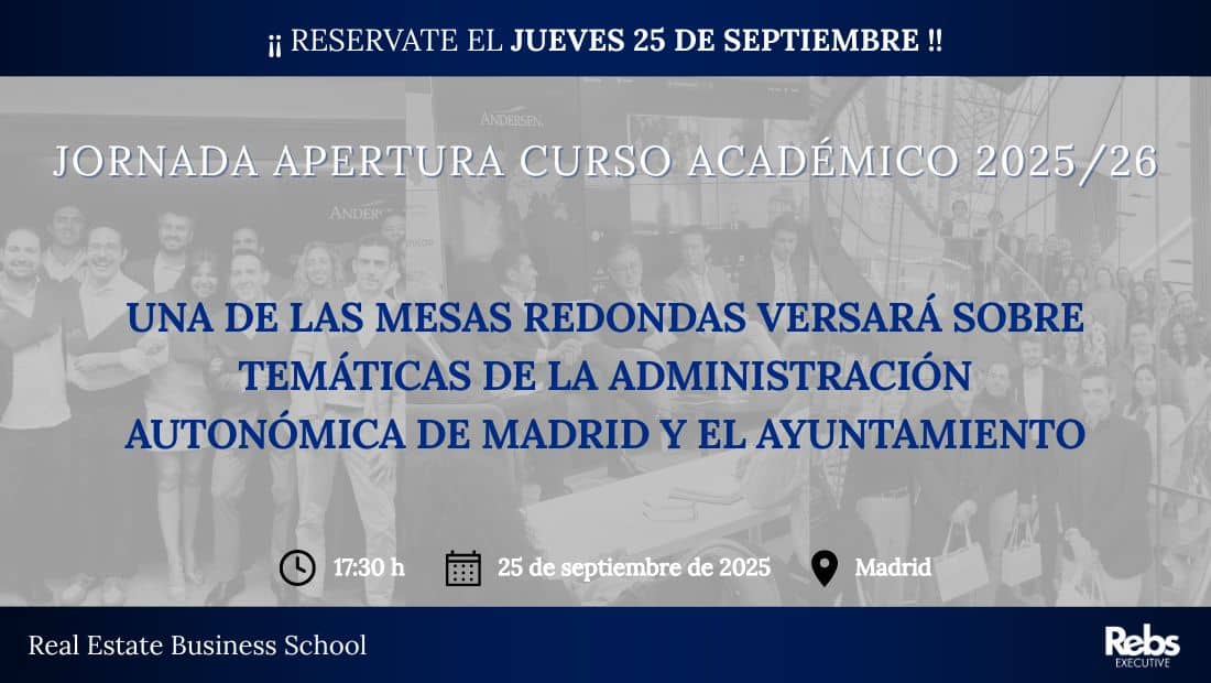 apertura curso Rebs Madrid