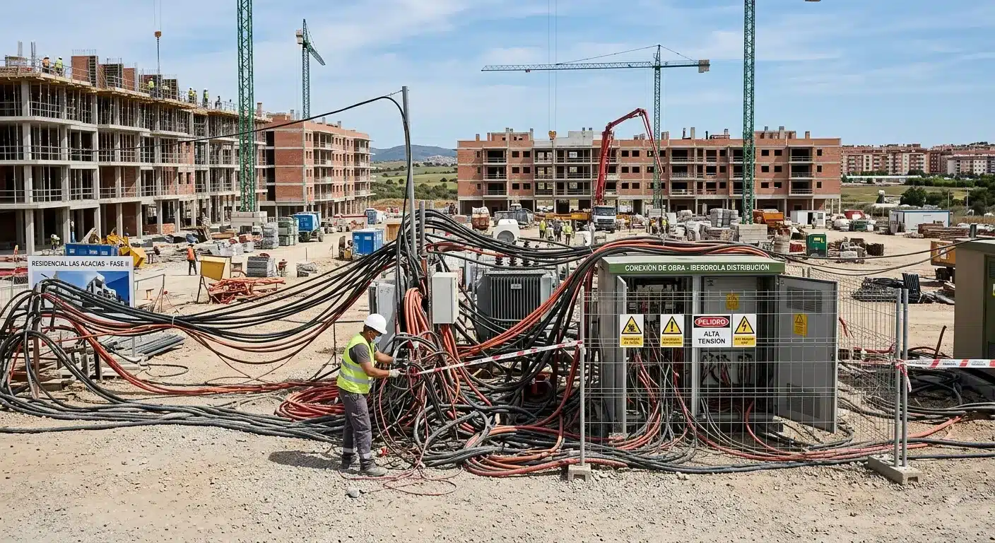Vivienda asequible en España la red eléctrica, el nuevo freno