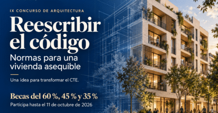 Convocatoria del IX concurso de arquitectura Rebs 2026: Reescribir el código, normas para una vivienda asequible.