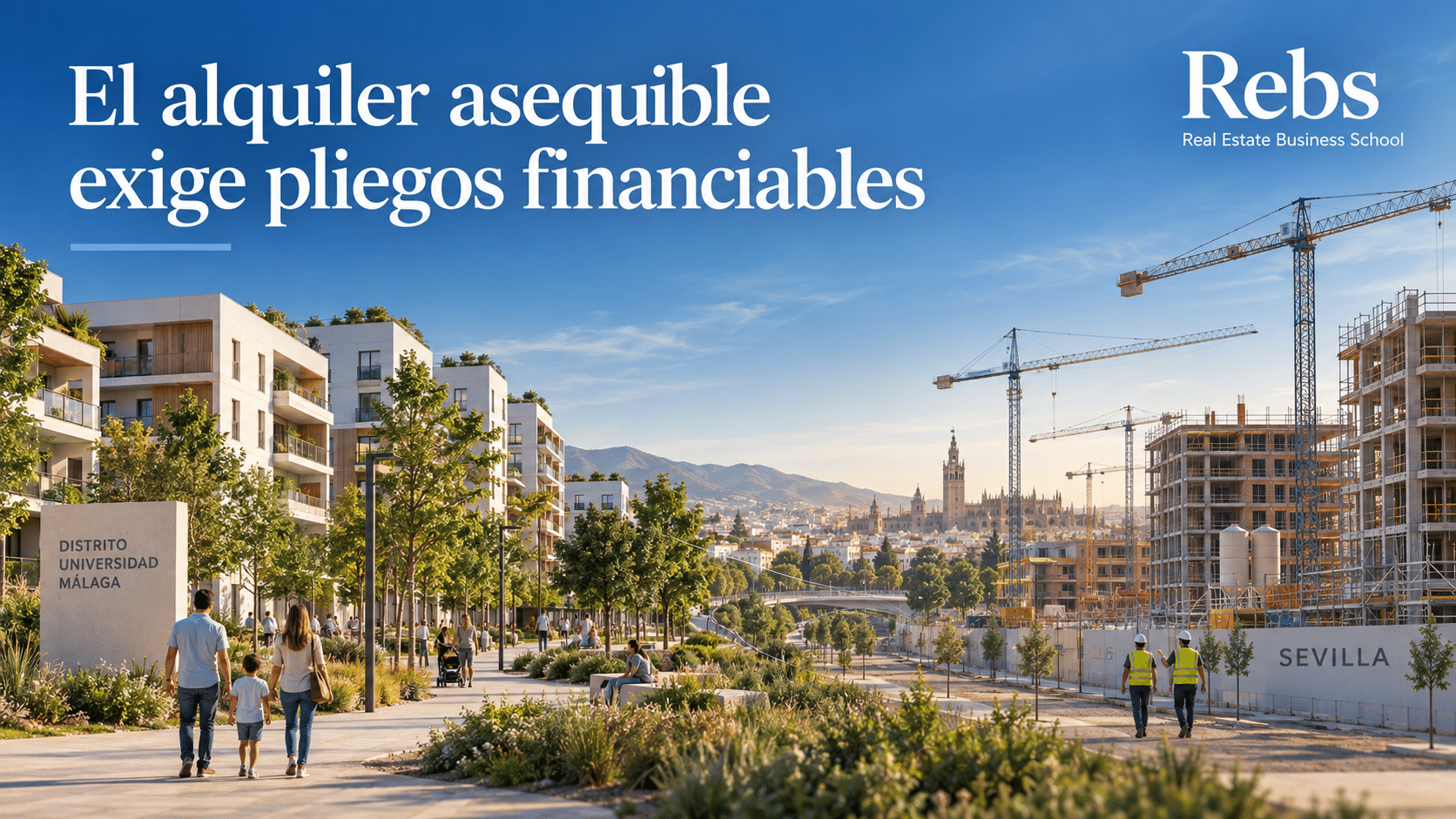 Proyecto de alquiler asequible en Málaga y nuevo desarrollo residencial de Lagoom Living en Sevilla