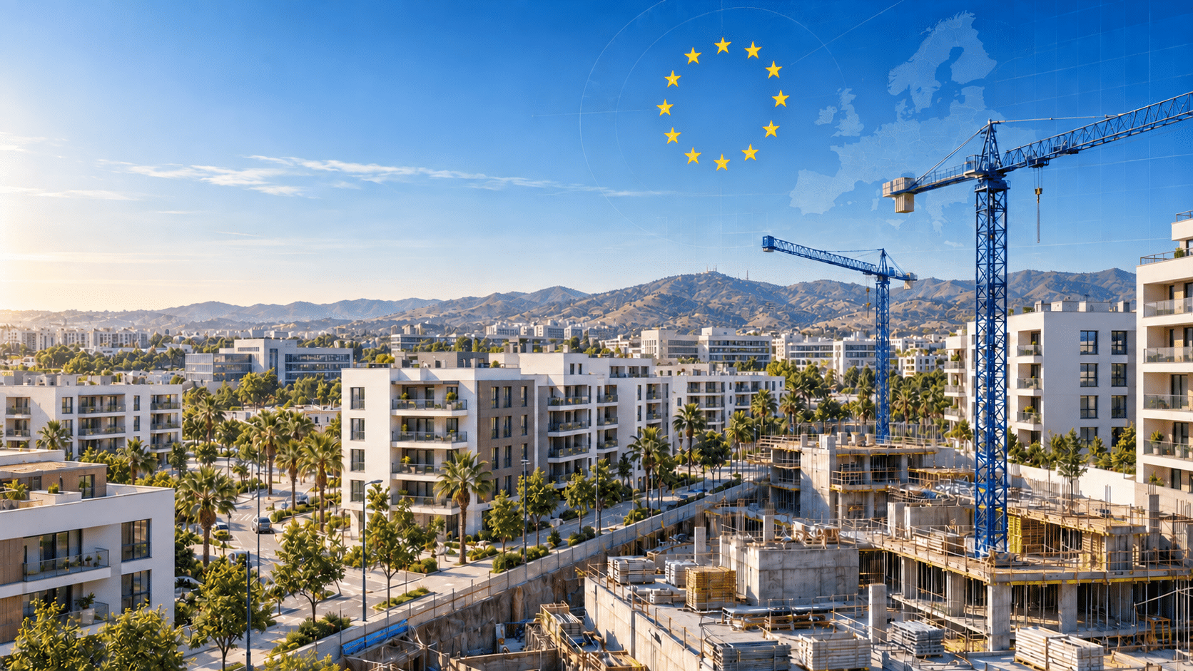 Construcción de vivienda asequible en el sector Universidad de Málaga ante la nueva política europea de vivienda