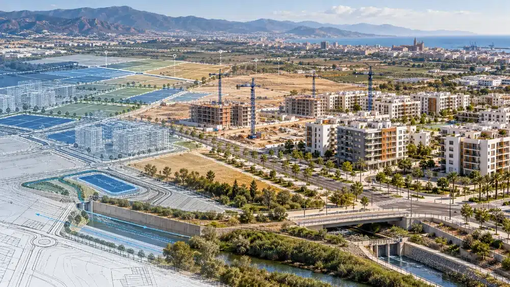De plano maestro a ciudad costera