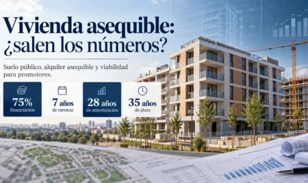Vivienda asequible: el ICO pone la financiación, pero ¿salen los números?